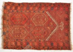 EARLY 20TH CENTURY TURKISH PRAYER RUG