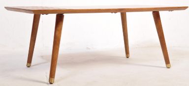 RETRO VINTAGE MID 20TH CENTURY TEAK WOOD COFFEE TABLE