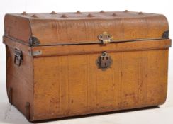 EARLY 20TH CENTURY MERCHANT NAVY STEAMER TRUNK