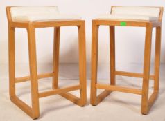 HABITAT - PAIR OF VINTAGE STYLE BREAKFAST BAR STOOLS