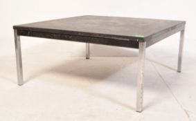 A RETO VINTAGE CIRCA 1970S SLATE COFFEE TABLE