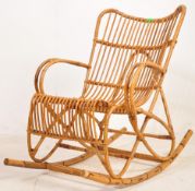 1970S FRANCO ALBINI STYLE ROCKING CHAIR