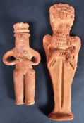 PAIR OF SYRO HITTIE TERRACOTTA IDOL FERTILITY FIGURES
