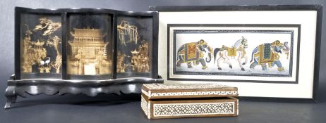 COLLECTION OF ASIAN AND ORIENTAL ITEMS