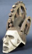 EARLY 20TH CENTURY WEST AFRICAN NIGERIAN IGBO FEMALE MASK