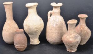 COLLECTION OF ANCIENT ROMAN SMALL VASES
