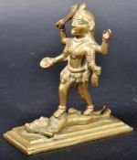 EARLY 20TH CENTURY INDIAN HINDU BRONZE KALI FIGURE
