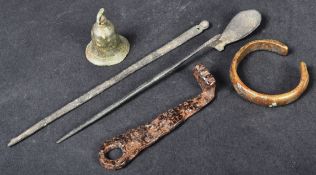 COLLECTION OF ANCIENT ROMAN BRONZE ARTIFACTS