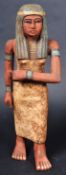EGYPTIAN HAND CARVED HATHOR FEMALE FIGURINE
