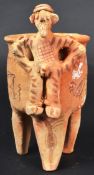 SYRO HITTIE TERRACOTTA IDOL TRIPOD VESSEL