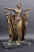 CHIPARUS - SEMIRAMIS - LARGE ART DECO BRONZE FIGURINE
