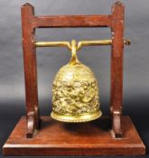 EARLY 20TH CENTURY DUTCH BRASS MONASTERY BELL