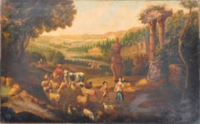 NICOLAES BERCHEM - 17TH CENTURY DUTCH OIL PAINTING