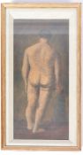 BARNETT FREEDMAN (1901-1958) OIL STUDY OF A NUDE