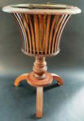 19TH CENTURY MAHOGANY & SATINWOOD CHAMPAGNE BUCKET