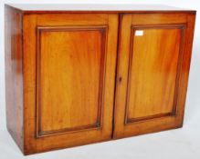 19TH CENTURY VICTORIAN MAHOGANY SPECIMEN CABINET