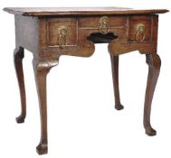 18TH CENTURY GEORGE II WALNUT LOWBOY