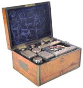 WILLIAM IV SILVER HALLMARKED VANITY CASE