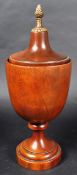 19TH CENTURY TURNED TREEN TOBACCO POT
