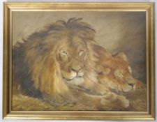 LANDSEER (B.1802) - 19TH CENTURY OIL ON CANVAS PAINTING