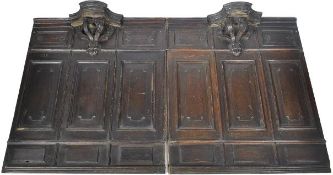 COLLECTION OF 17TH CENTURY WOODEN PANELLING
