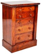 19TH CENTURY VICTORIAN WALNUT SPECIMEN CHEST