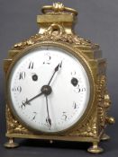 LATE 18TH CENTURY FRENCH PENDULE D'OFFICIER CLOCK