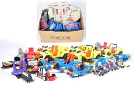 LARGE COLLECTION OF VINTAGE TYCO CRASH DUMMIES PLAYSETS