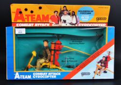 THE A-TEAM - VINTAGE GALOOB COMBAT ATTACK GYROCOPTER