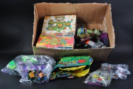 COLLECTION OF TEENAGE MUTANT NINJA TURTLES ACTION FIGURES
