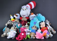 COLLECTION OF ASSORTED TV & FILM INTEREST SOFT TOY TEDDY BEARS