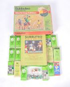 LARGE COLLECTION OF VINTAGE SUBBUTEO TABLE TOP FOOTBALL SETS