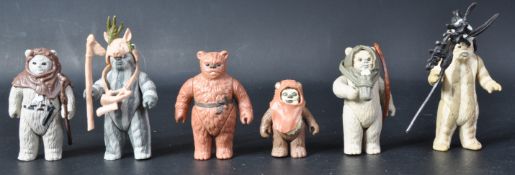 STAR WARS - KENNER / PALITOY - VINTAGE EWOK ACTION FIGURES