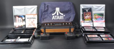 RETRO GAMING - ATARI 2600 VIDEO COMPUTER SYSTEM AND GAMES