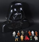 STAR WARS - VINTAGE DARTH VADER CARRY CASE WITH ACTION FIGURES