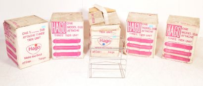 HAGO - MODEL 358 - ATOMIC SPUTNIK THREE TIER ATTACHE RACKS