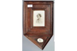 19TH CENTURY RHODES PATENT THE SEQUEL CORNER PICTURE FRAME