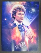 DOCTOR WHO - COLIN BAKER - SIGNED 16X12