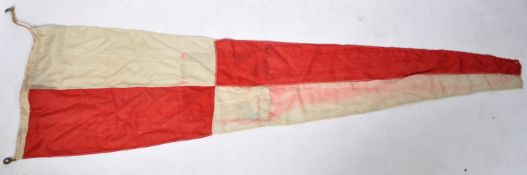 WWII SECOND WORLD WAR INTEREST - SHIP'S PENNANT FLAG