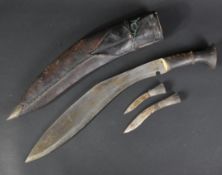 EFFECTS OF LIEUTENANT G. W. WEBBER OF 10TH GURKHA RIFLES – KUKRI