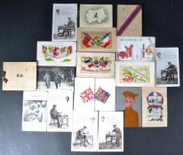 COLLECTION OF ASSORTED WORLD WAR POSTCARDS