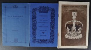 ROYAL FAMILY CORONATION MEMORABILIA