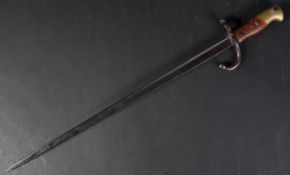 ORIGINAL 19TH CENTURY FRENCH GRAS RIFLE BAYONET