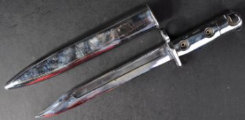 BRITISH MILITARY L1A3 SLR RIFLE CEREMONIAL BAYONET