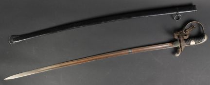 19TH CENTURY GERMAN OFFICERS 1880 PATTERN DRESS SWORD