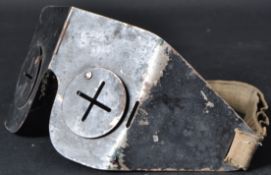 ORIGINAL WWII CIVIL DEFENCE ANTI-FLAK FOLDING SPLINTER GOGGLES