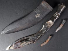 VINTAGE 20TH CENTURY GURKHA REGIMENT KUKRI KNIFE