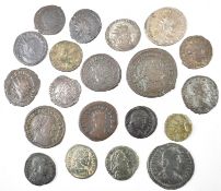 COLLECTION OF TWENTY ROMAN IMPERIAL COINS