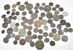 LARGE COLLECTION OF ROMAN IMPERIAL COINS