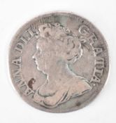 1711 QUEEN ANNE .925 STERLING SHILLING